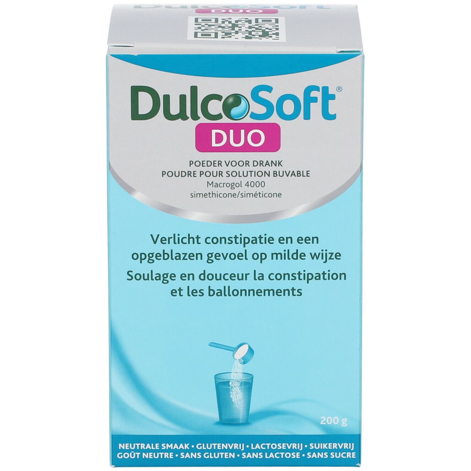 Dulcosoft Duo Poeder voor Drank - voor Constipatie