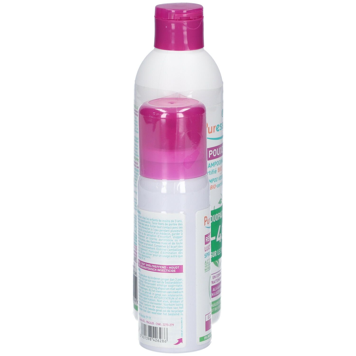 Puressentiel Répulsif Anti-Poux Spray + Puressentiel Shampoo Pouxdoux