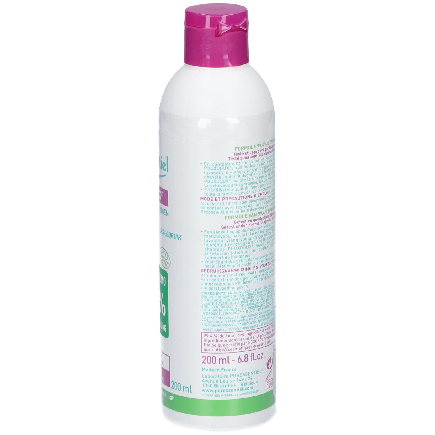 Puressentiel Répulsif Anti-Poux Spray + Puressentiel Shampoo Pouxdoux