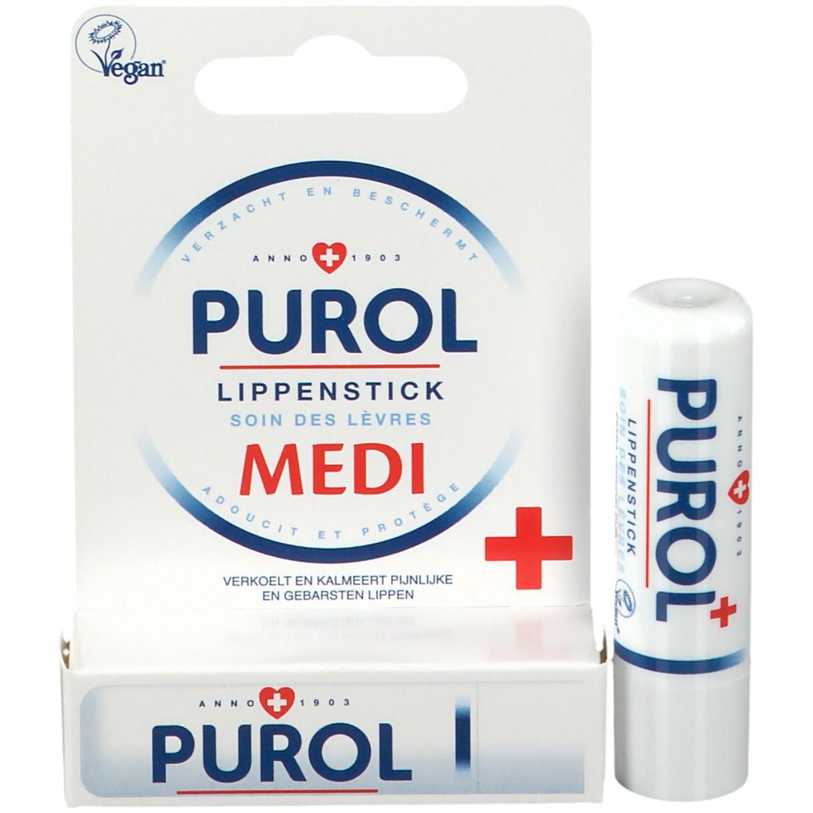 Purol Lipstick Medi Plus Gesprongen Lippen