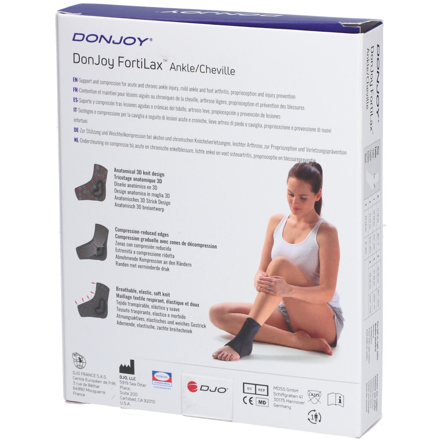 DonJoy® FortiLax™ Cheville Enfant