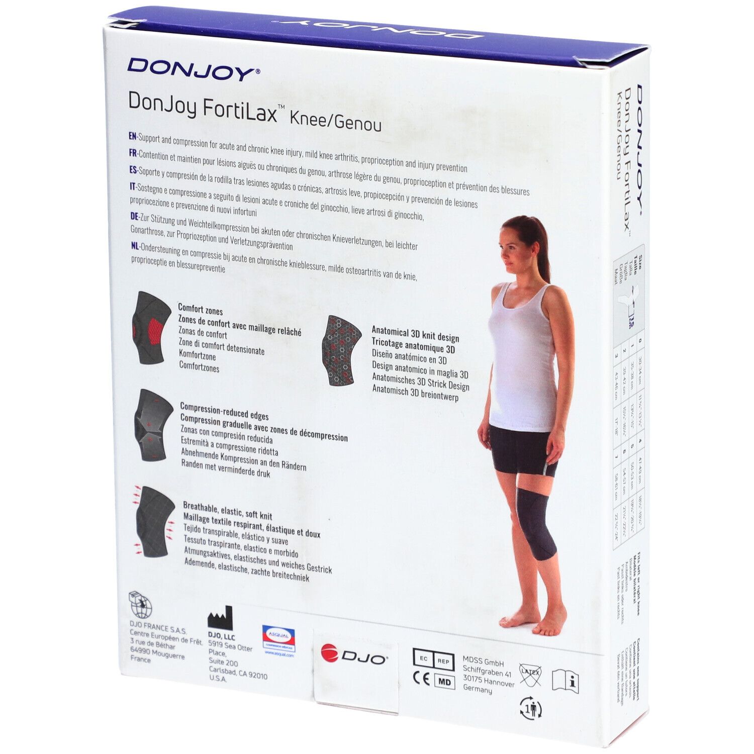DonJoy® FortiLax™ Knie Small