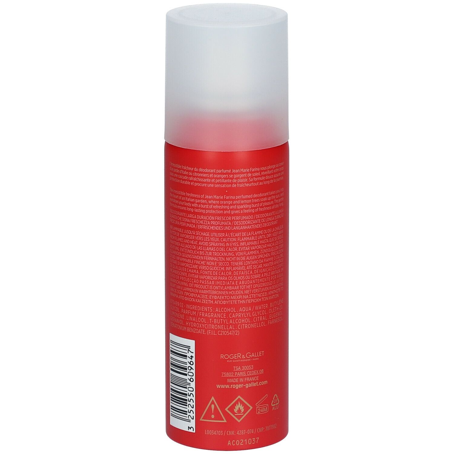 Roger & Gallet Jean-Marie Farina Deodorant