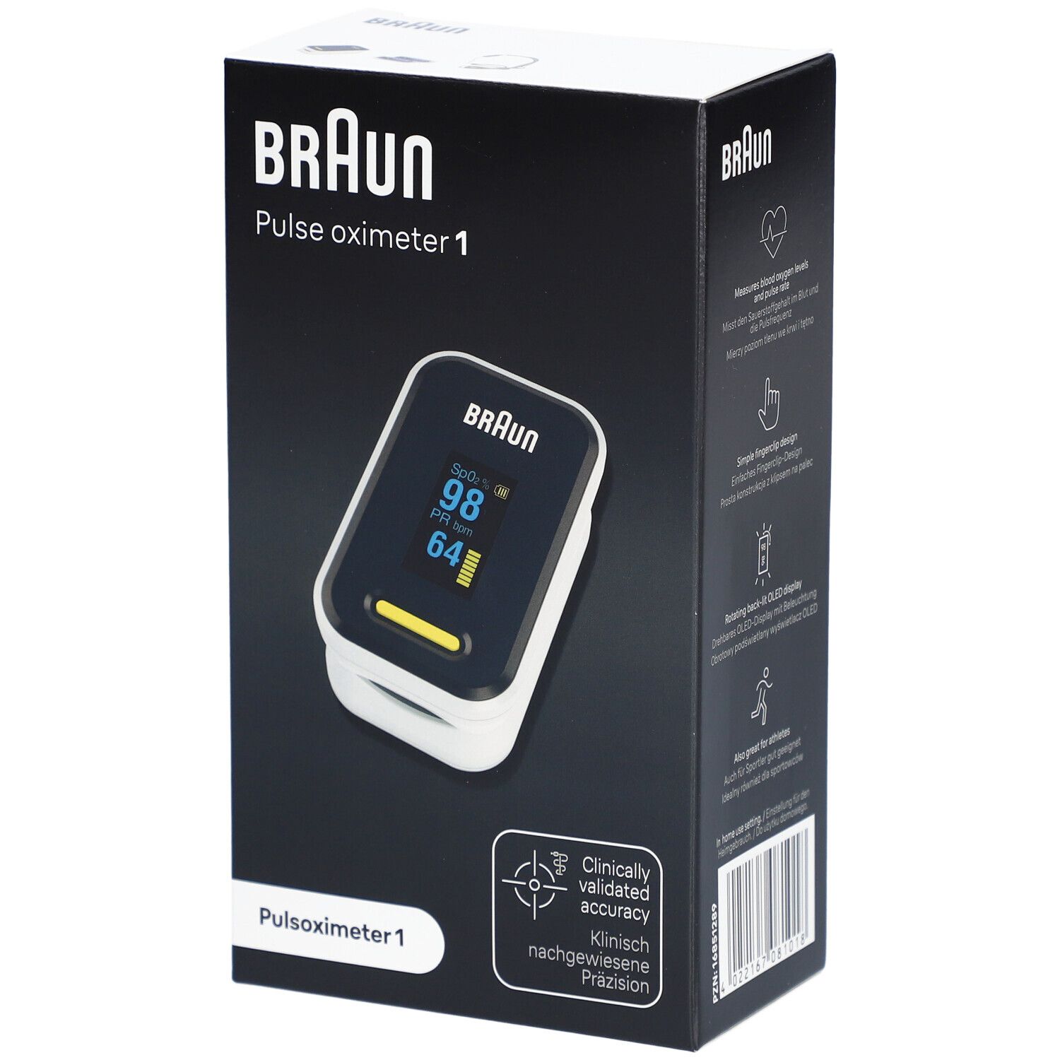 Braun Saturatiemeter 1 YK-81CEU