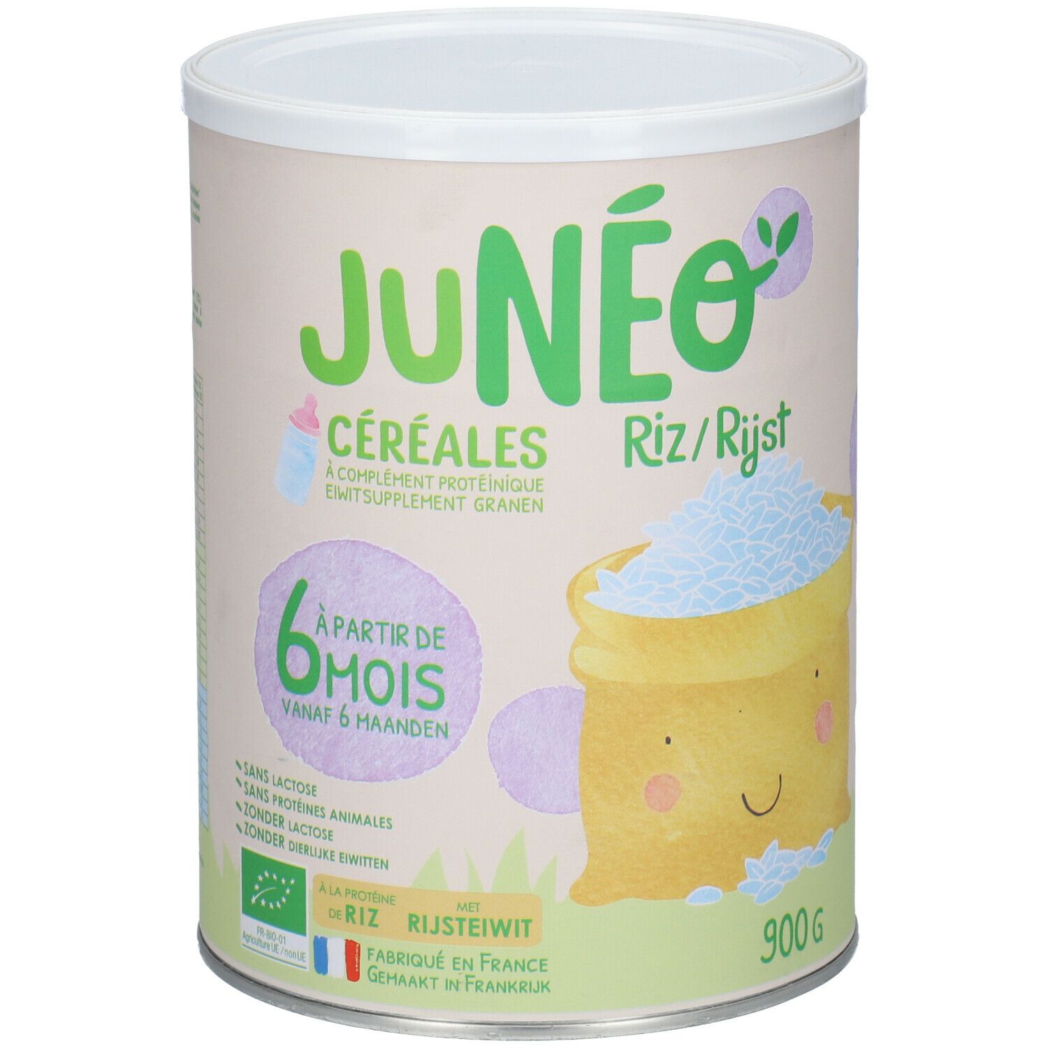 Junéo Rijst Granen 6 Maanden
