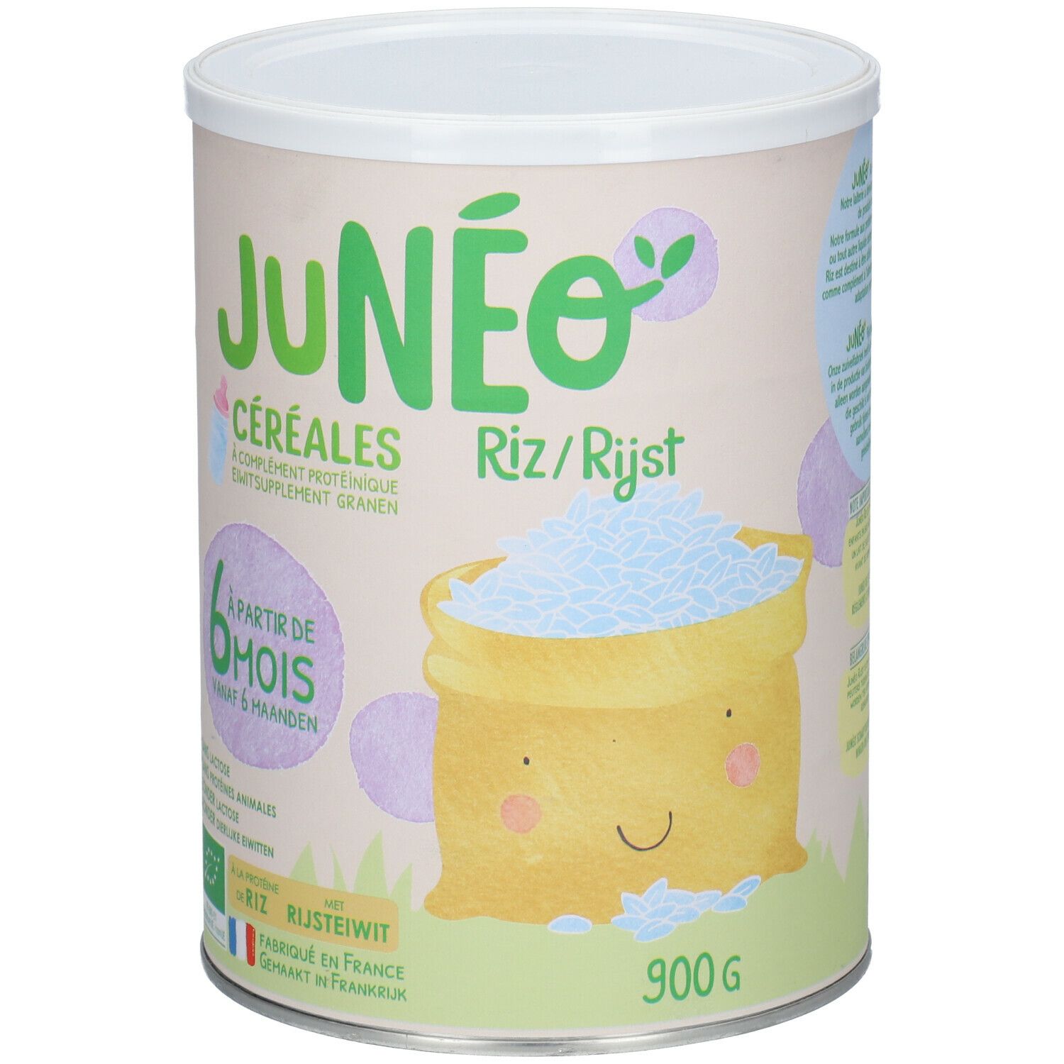 Junéo Rijst Granen 6 Maanden