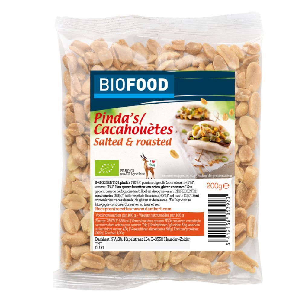 Biofood Salted & Roasted Pinda’s