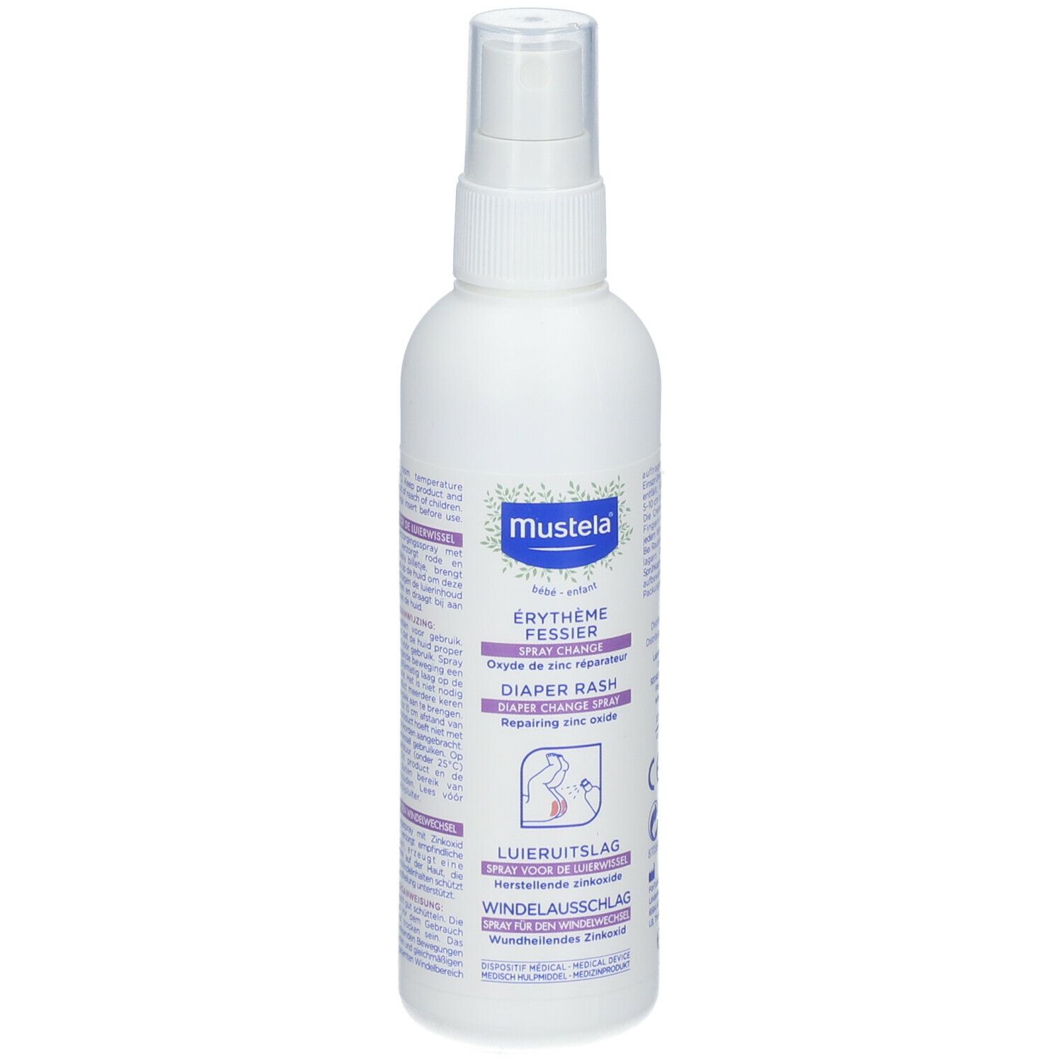 Mustela Érythème Fessier Spray Change