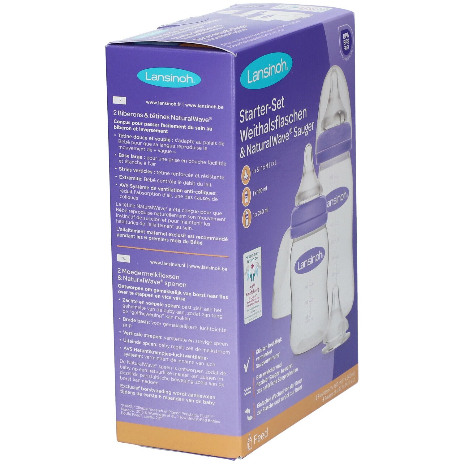 Lansinoh Starterset met NaturalWave®-Speen