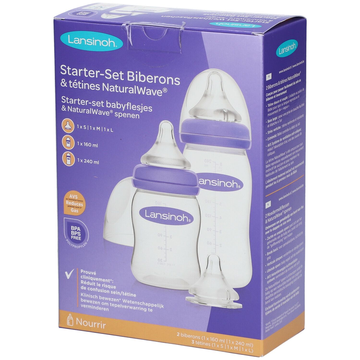 Lansinoh Starterset met NaturalWave®-Speen