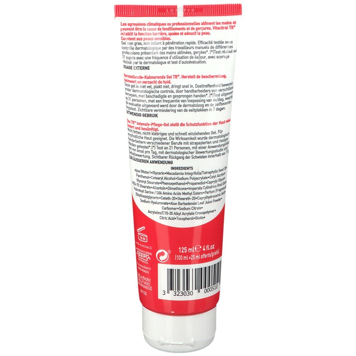 Vita Citral TR Gel + 25 ml GRATUITEMENT