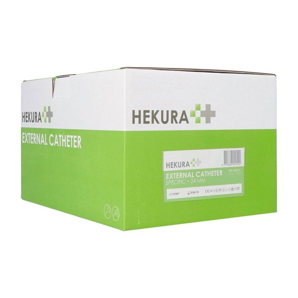 Emballage pour cathéter externe Hekura.