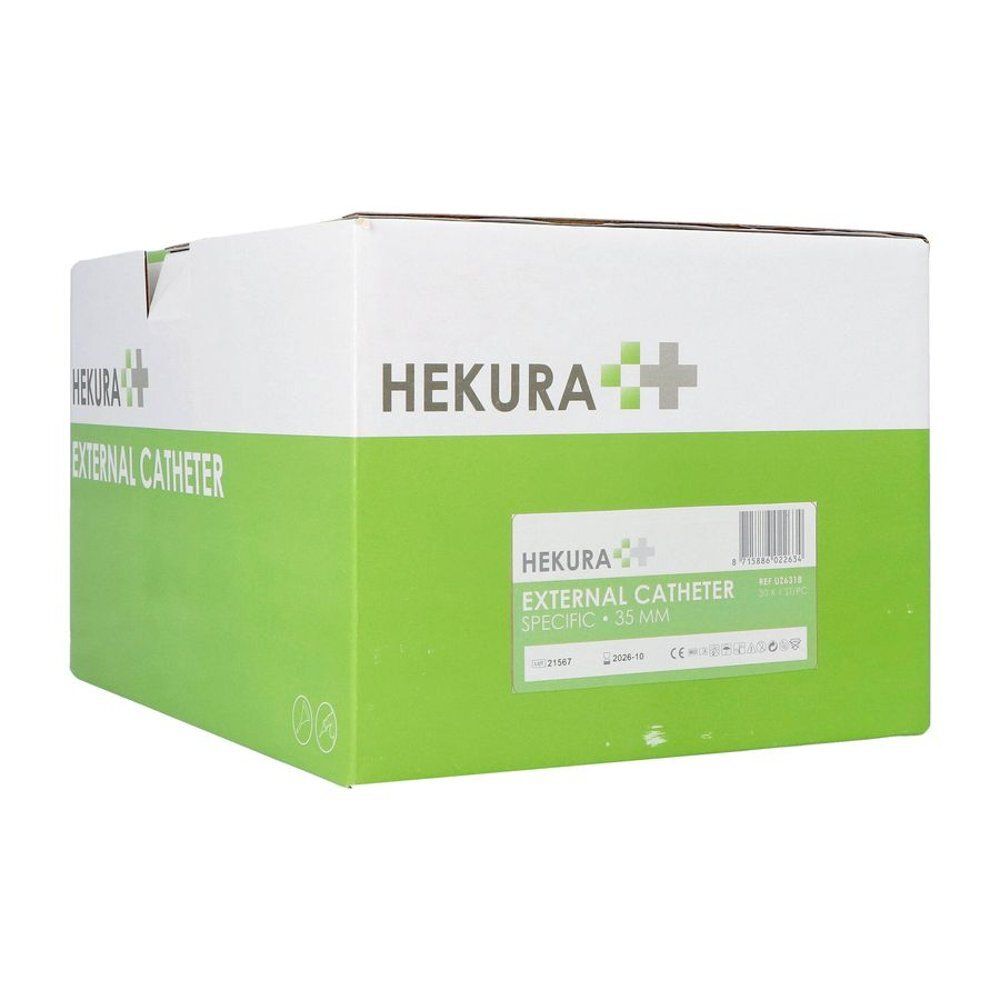 Emballage pour cathéter externe Hekura.