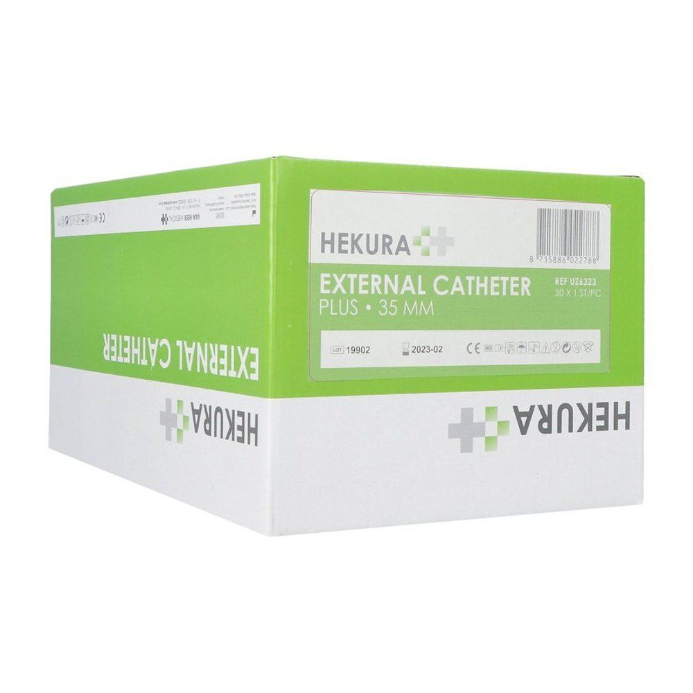 Emballage de cathéter externe Hekura, 31 mm.