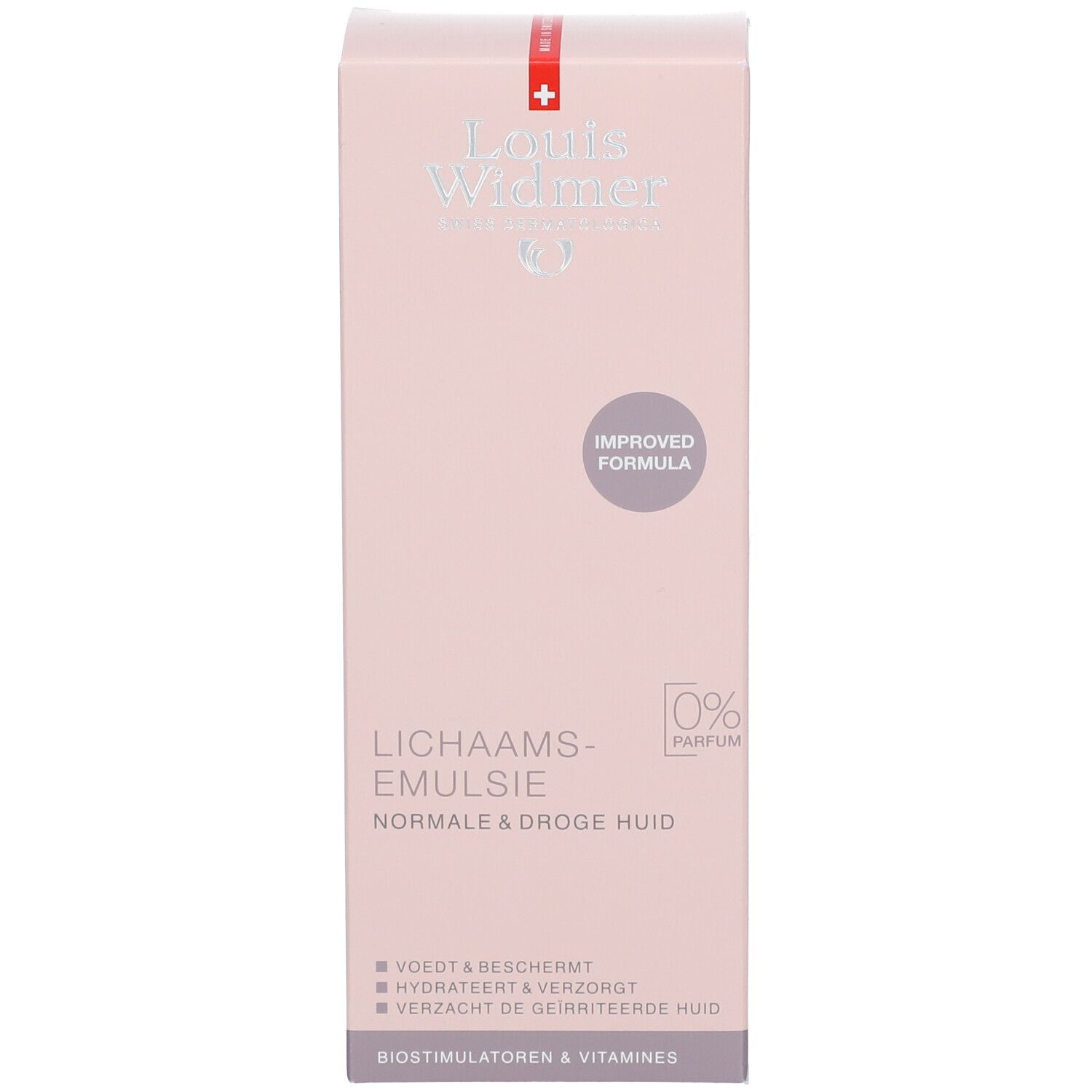 Louis Widmer Lichaamsemulsie Zonder Parfum Nieuwe Formule