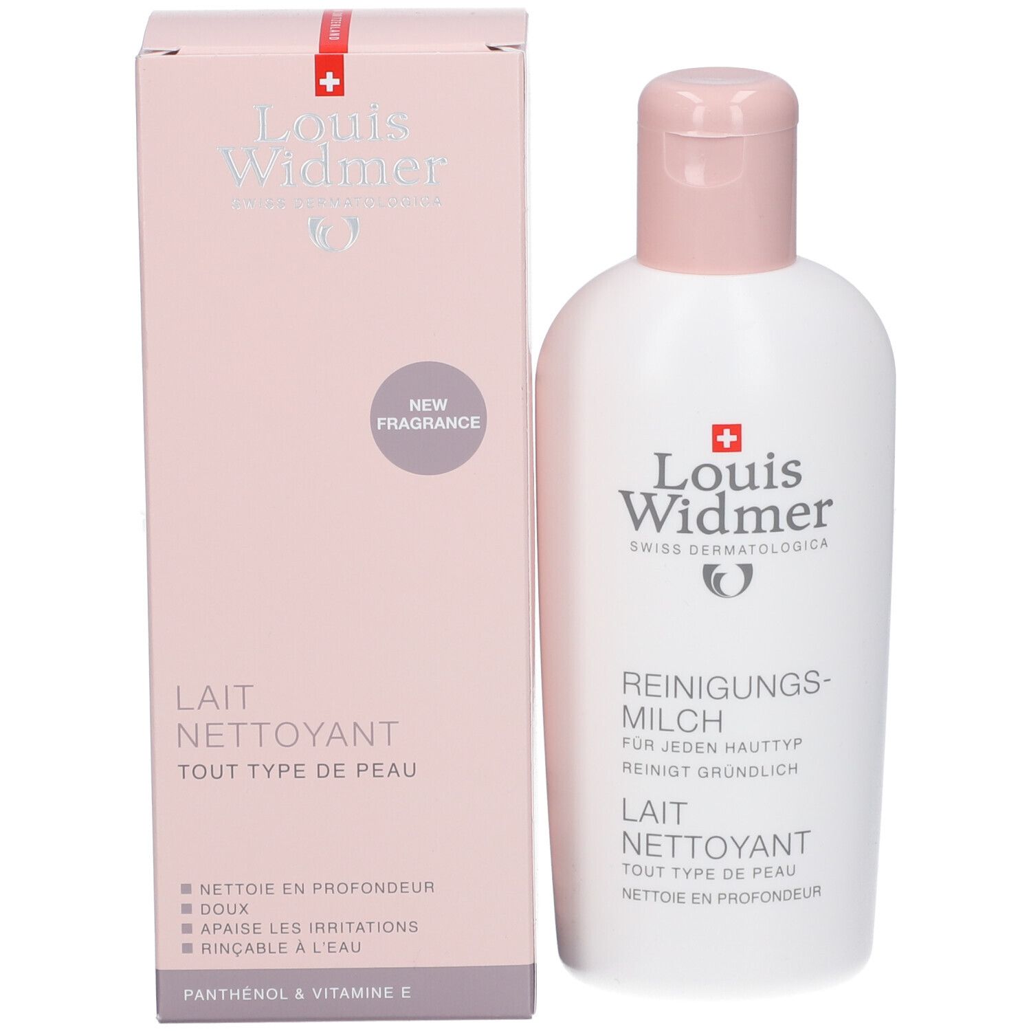Louis Widmer Reinigingsmelk Licht Geparfumeerd