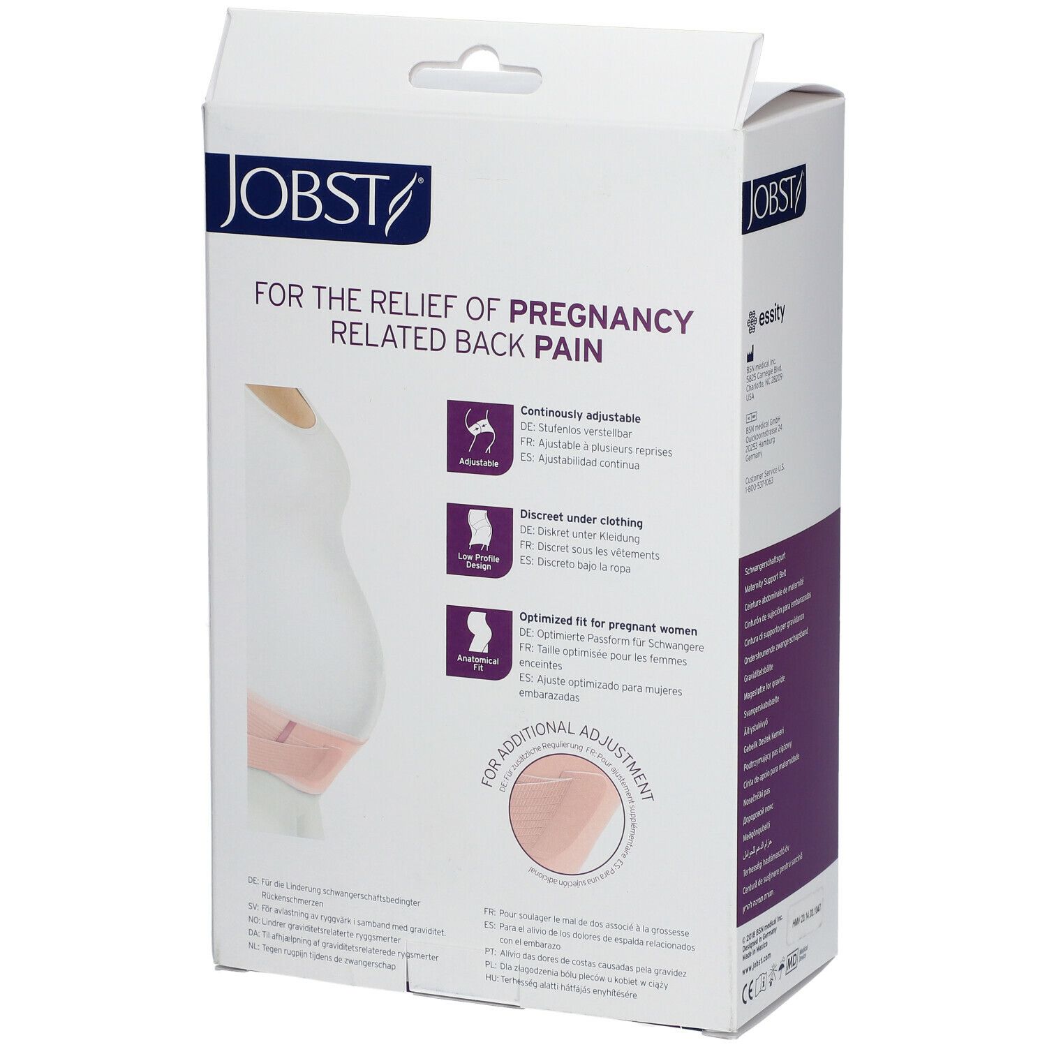 Jobst Maternity Support Belt Small Rose