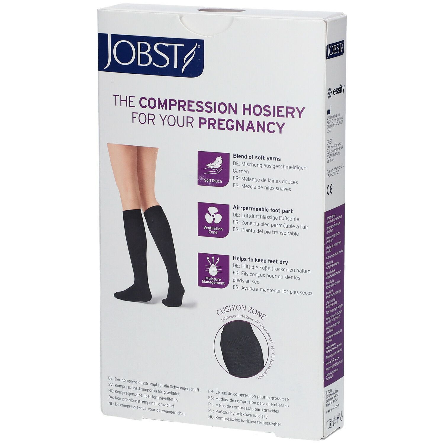 Jobst Maternity Opaque 15-20AD Large Navy