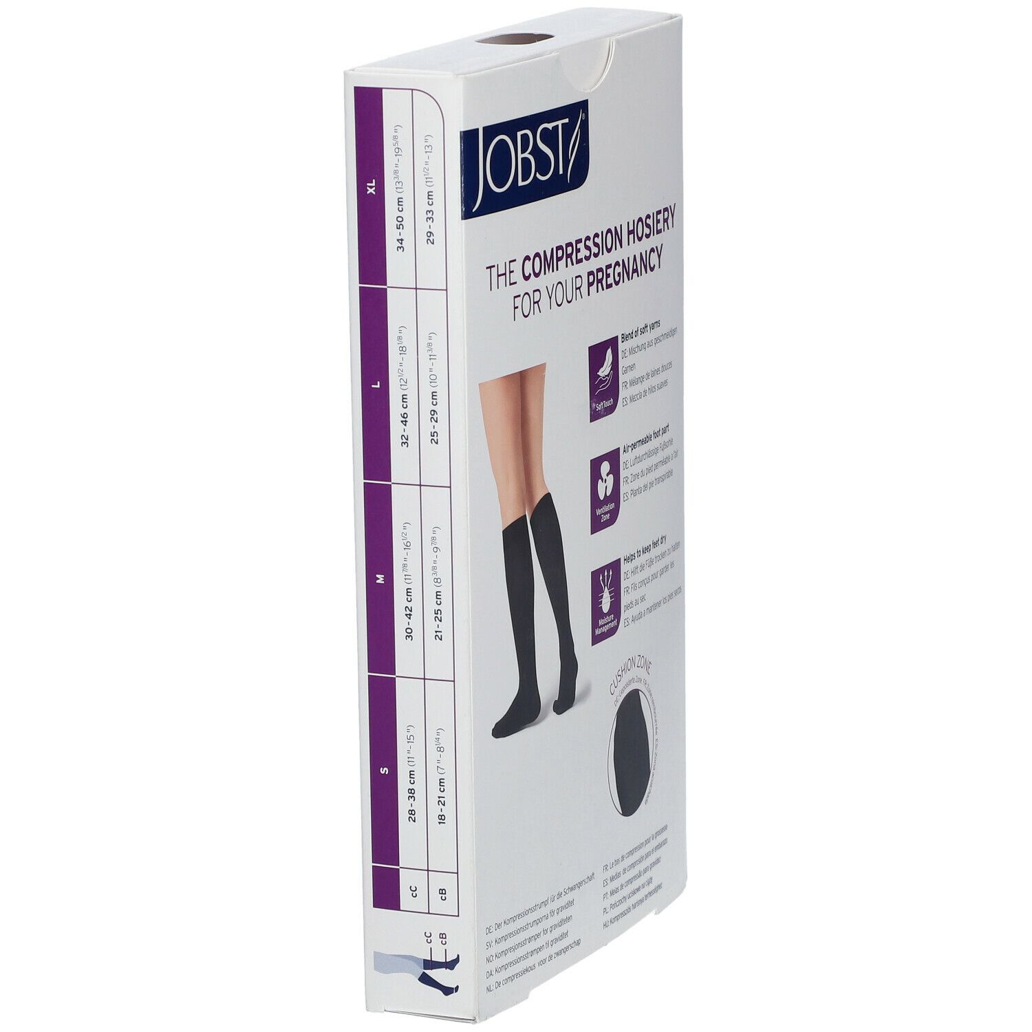 Jobst Maternity Opaque 15-20AD Large Navy