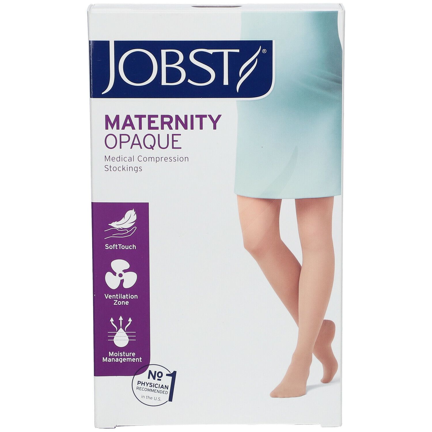 Jobst Maternity Opaque 15-20AD Large Navy