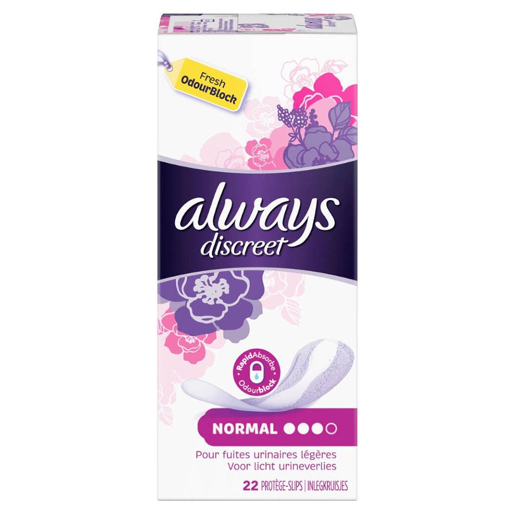 Always Discreet Protège-Slips Normal