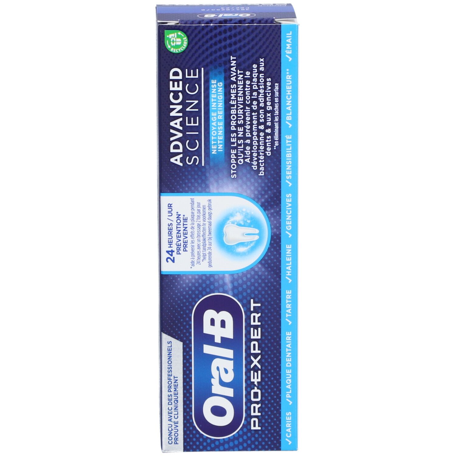 Oral-B Tandpasta Pro-Expert Intense Reiniging 75 Ml - Farmaline