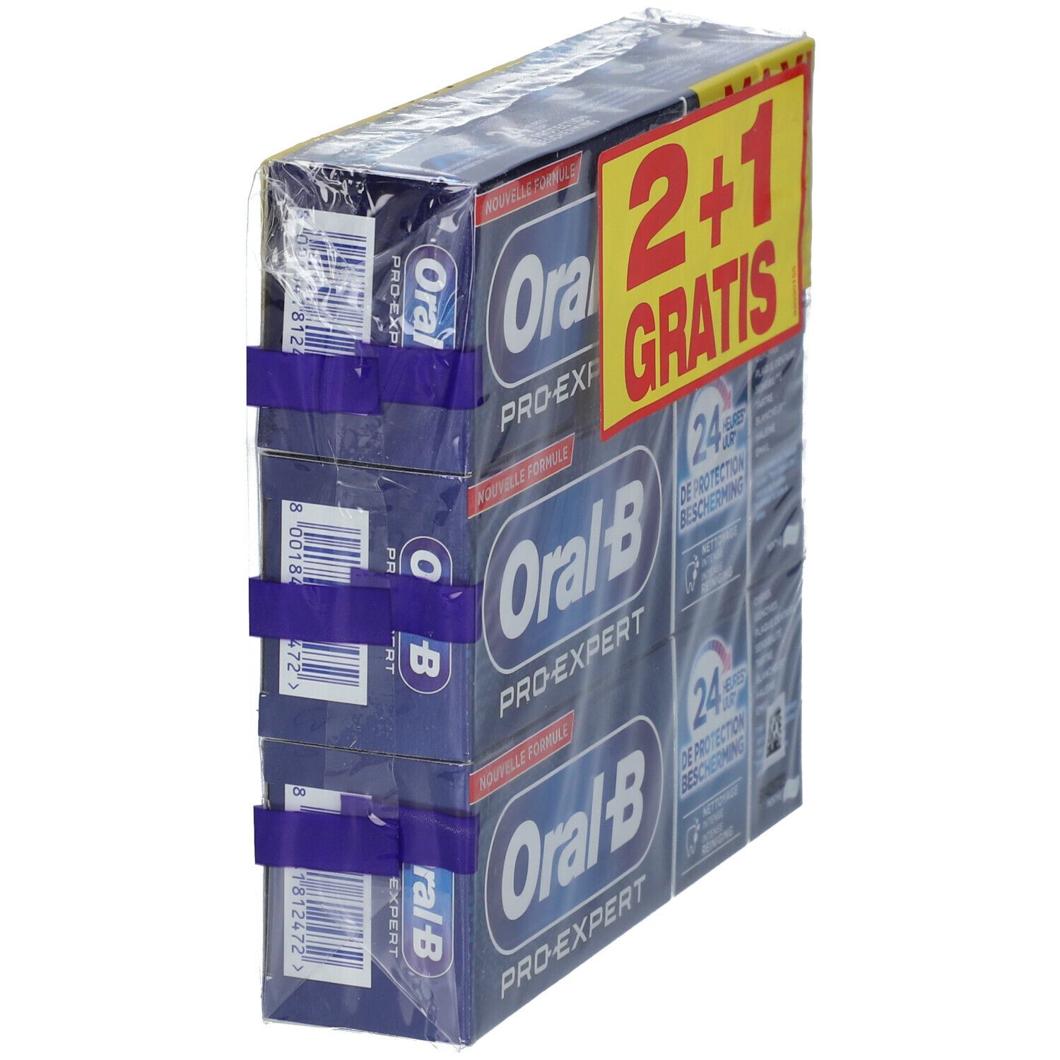 Oral-B Pro-Expert Nettoyage Intense Dentifrice 2+1 GRATUIT