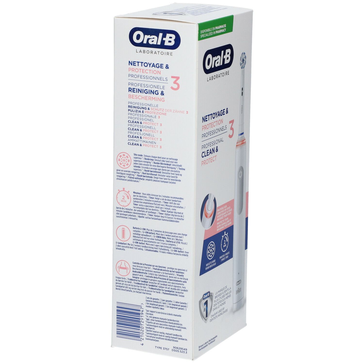 Oral-B Professional Clean & Protect 3