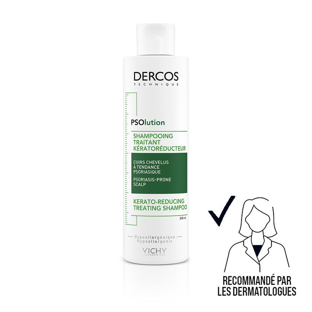 Vichy Dercos PSOlution Shampooing Traitant Kératoréducteur