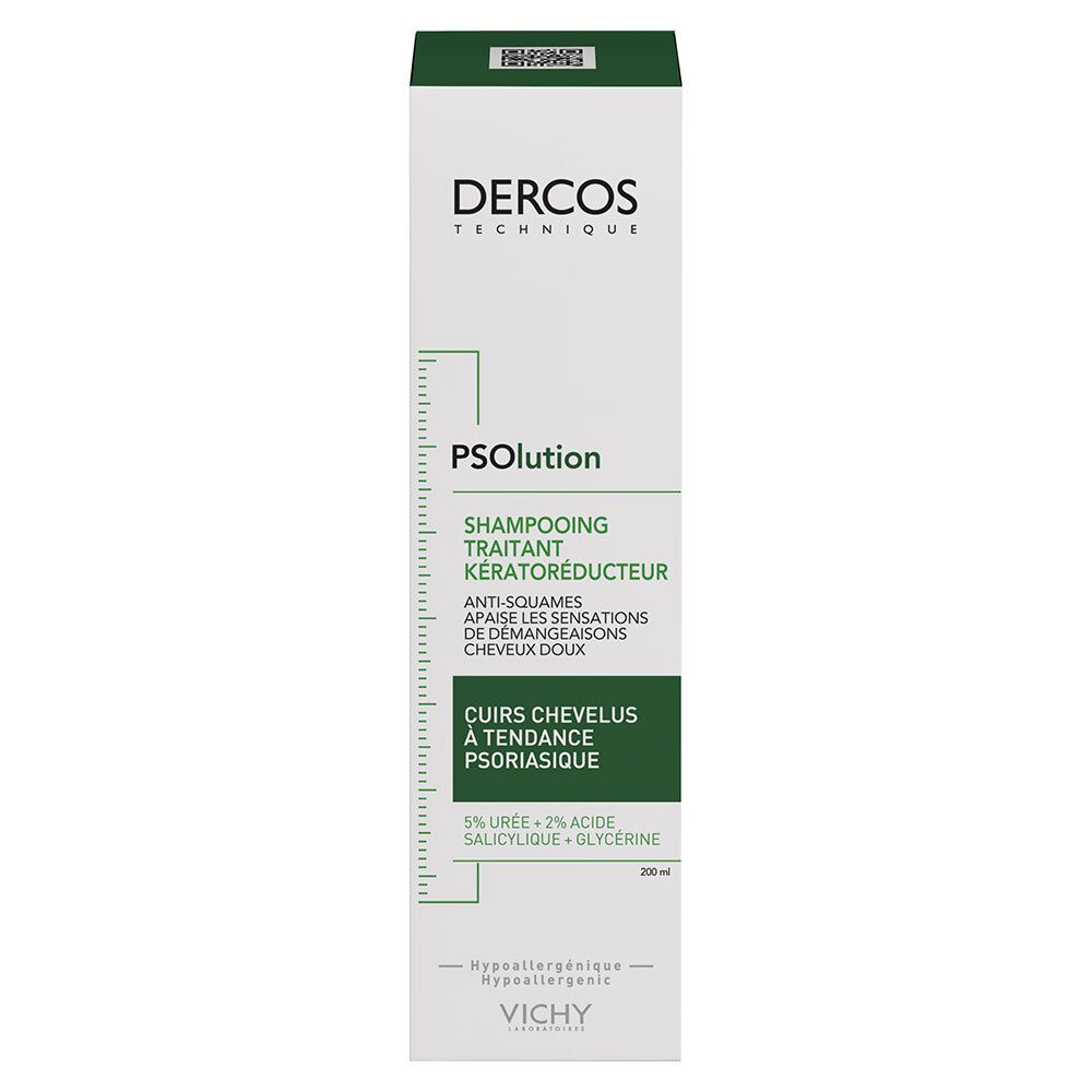 Vichy Dercos PSOlution Shampooing Traitant Kératoréducteur