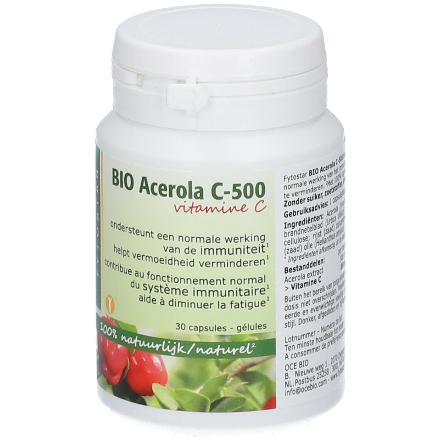 Fytostar BIO Acerola C 500 - Vitamine C