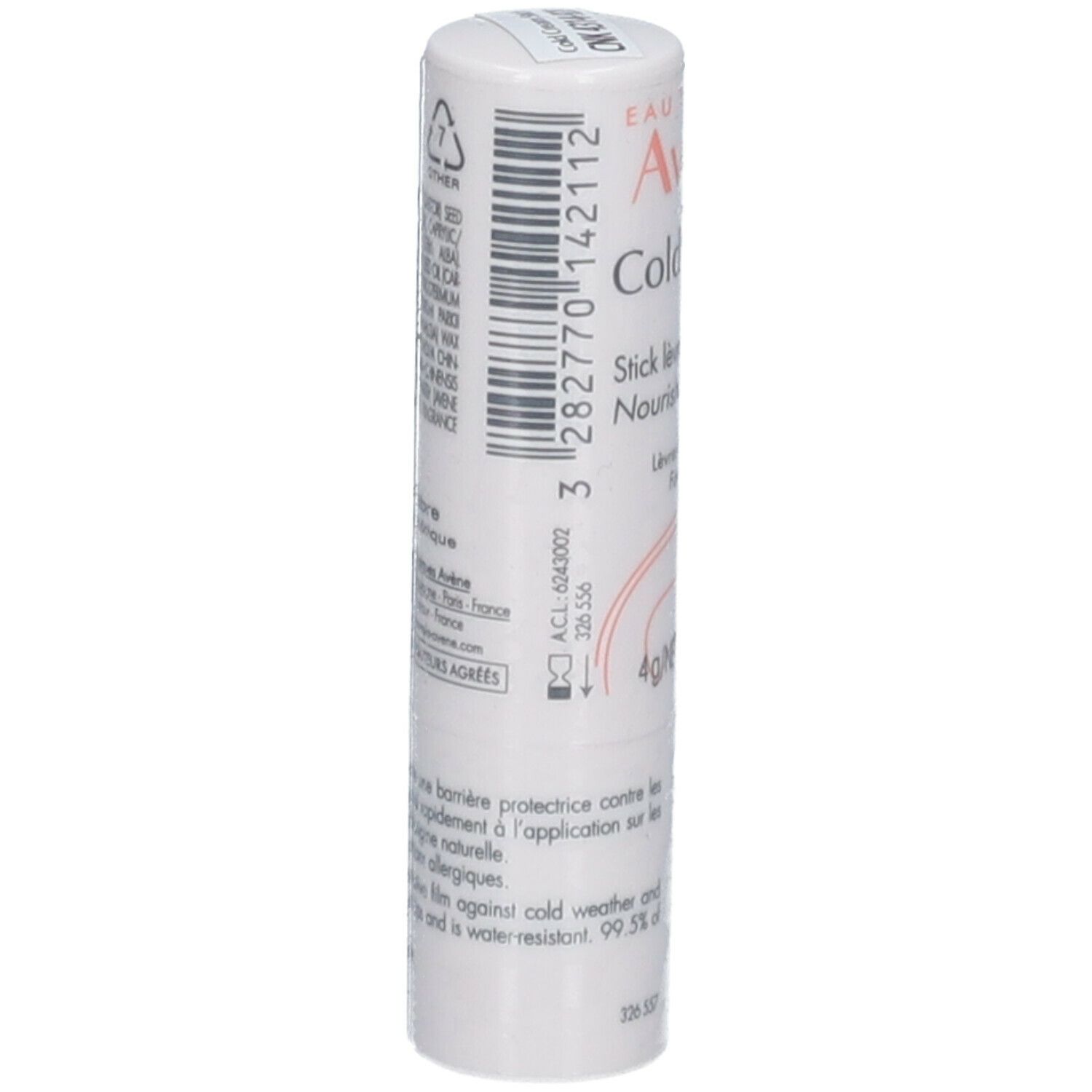 Avène Cold Cream Nutrition Stick Lèvres Nourrissant