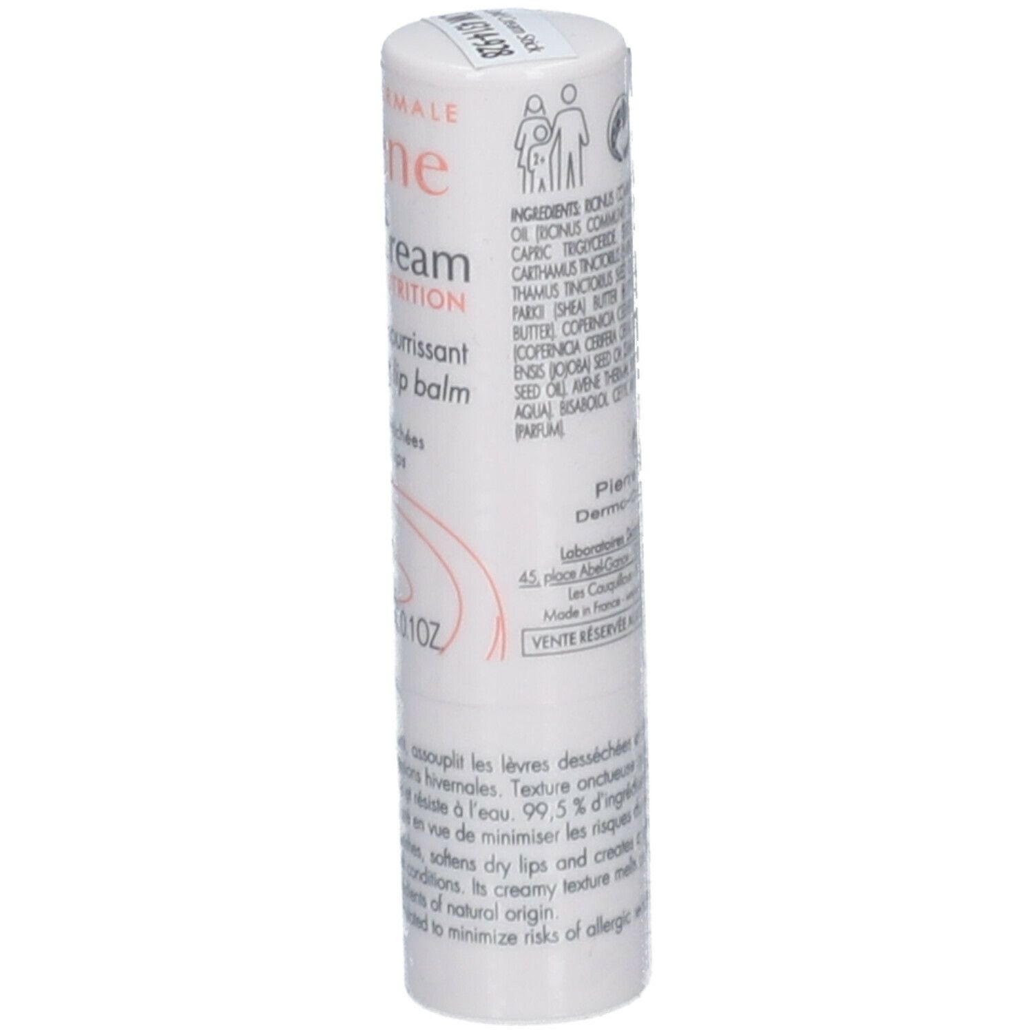 Avène Cold Cream Nutrition Stick Lèvres Nourrissant