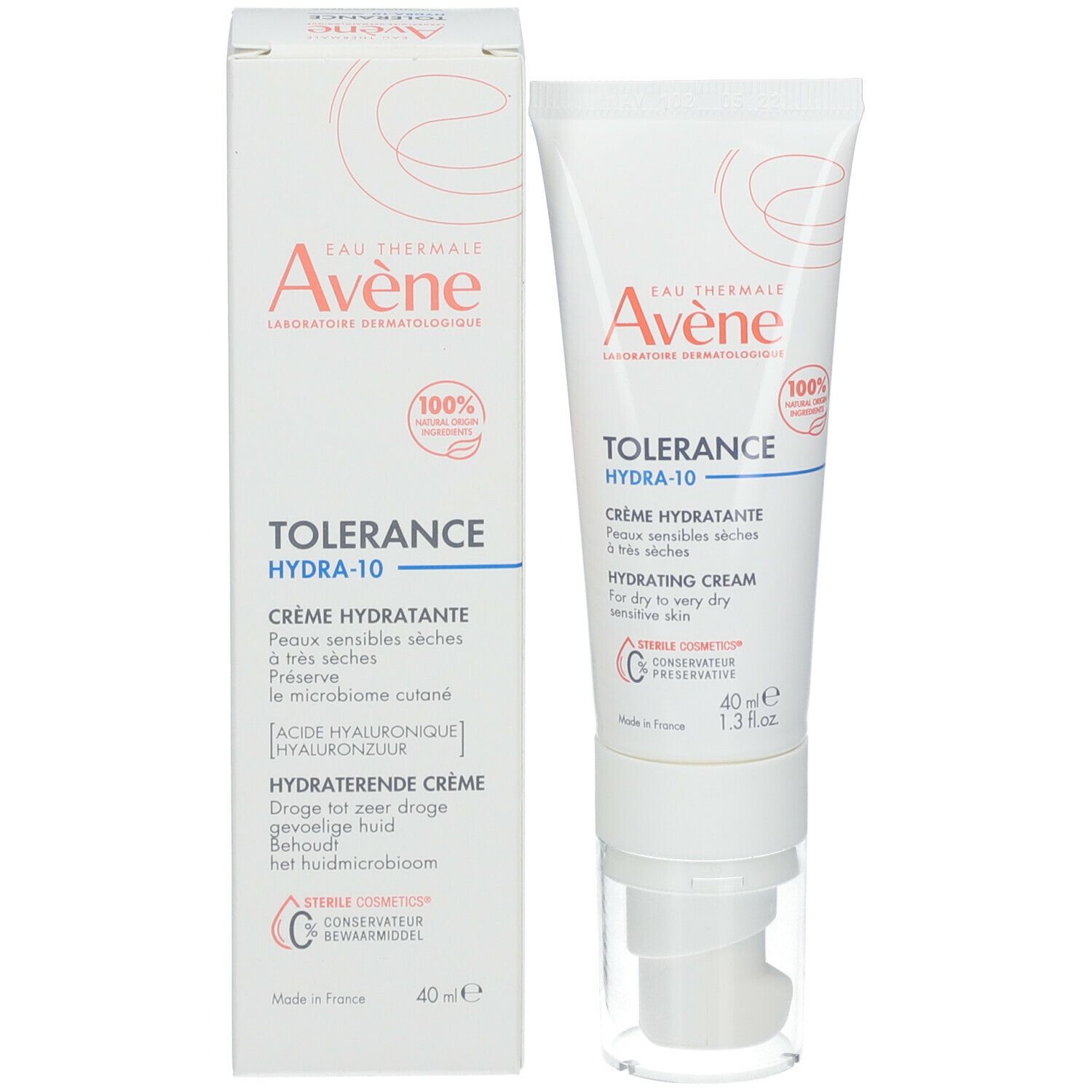 Avène Tolérance Hydra-10 Crème hydratante 48 H