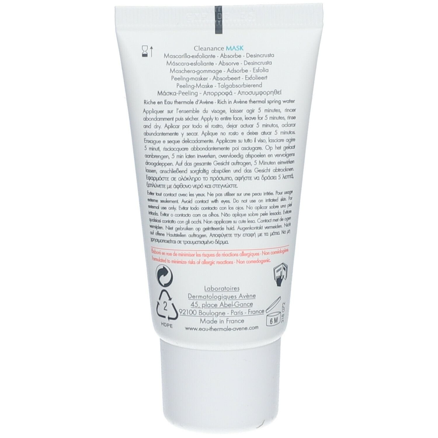 Avène Cleanance Mask Masque-Gommage