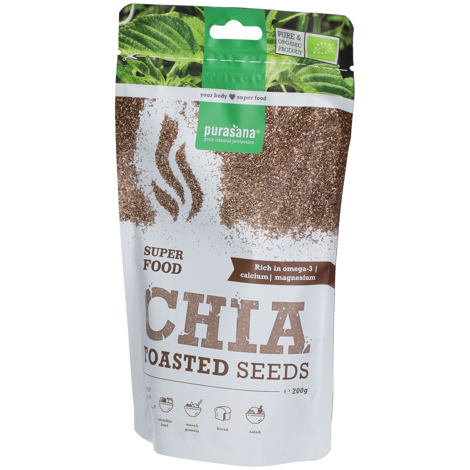 Purasana® Chia Toasted Seeds Bio