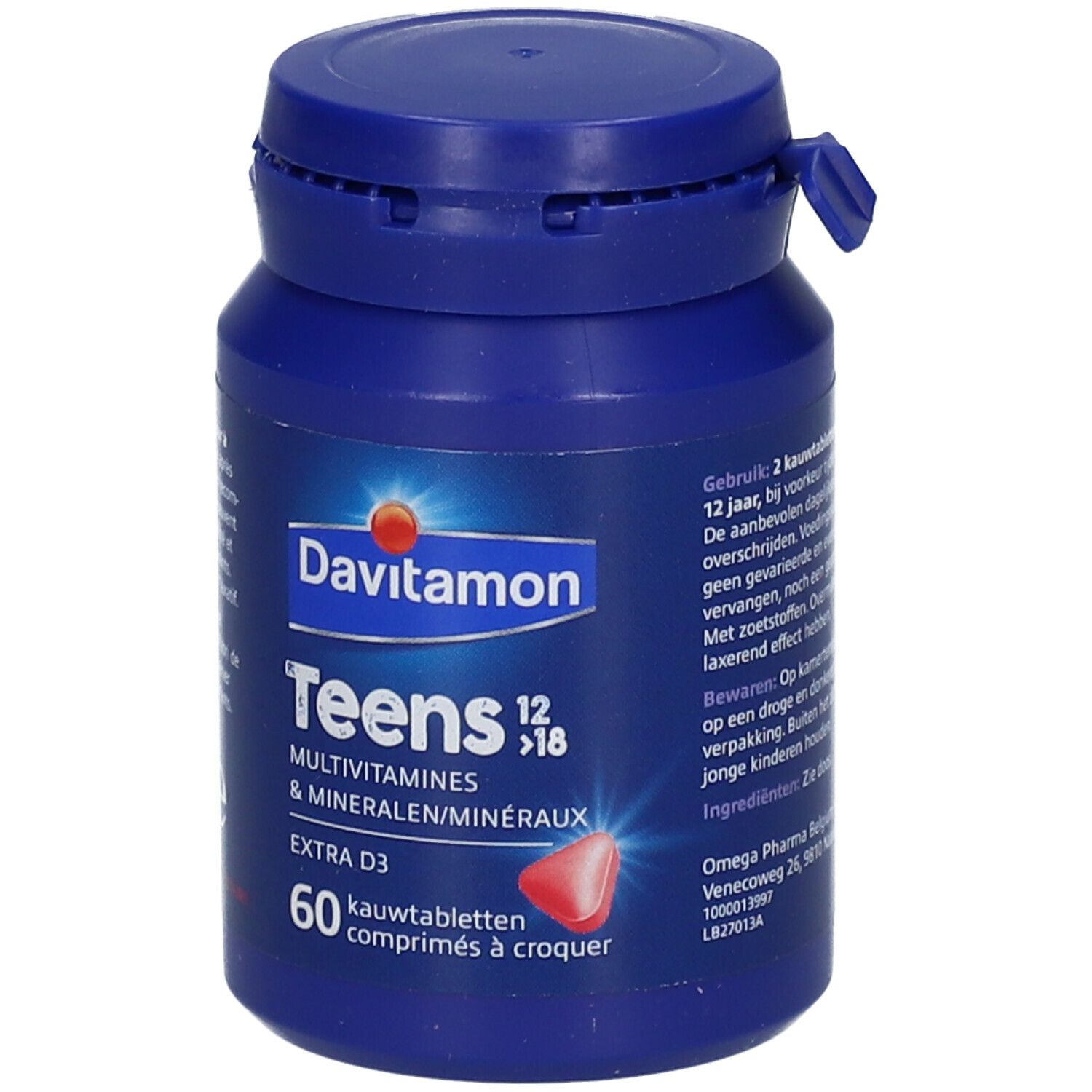 Davitamon Teens Multivitamines Fraise