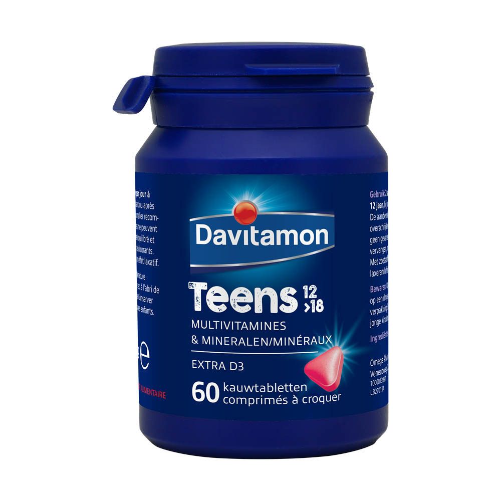 Davitamon Teens Multivitamines Fraise