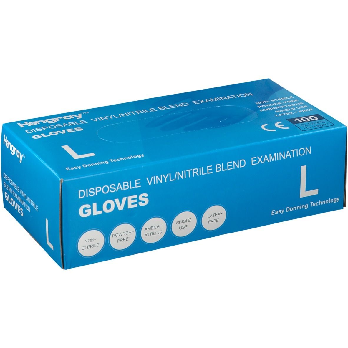 Handschoenen Nitril - Vinyl Blended Large