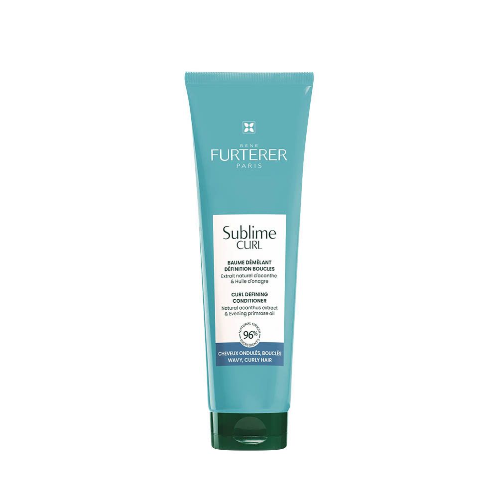 Rene Furterer Sublime Curl Shampoo dat krullen definieert voor golvend, krullend haar.