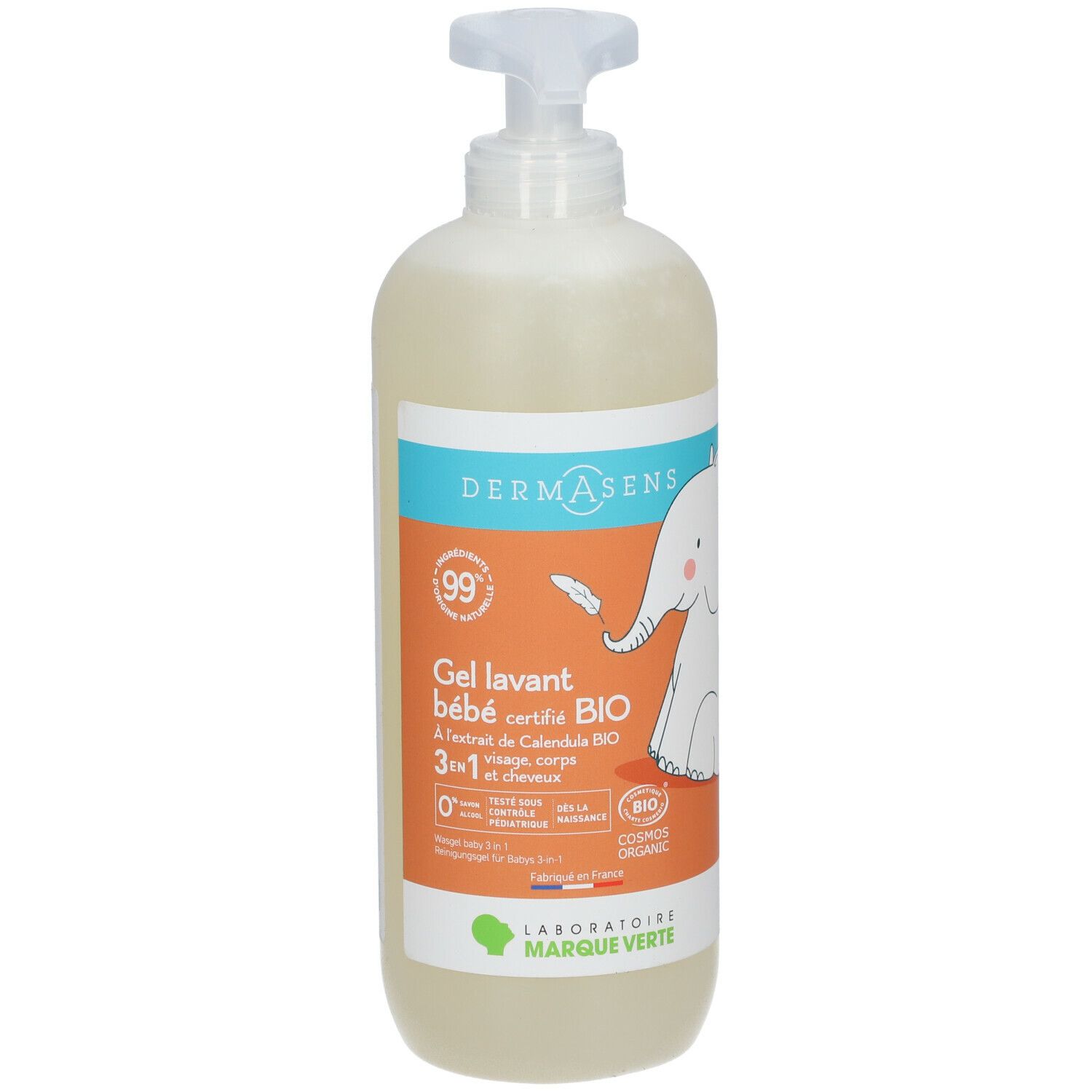DermAsens Baby 3-in-1 Reinigingsgel Bio