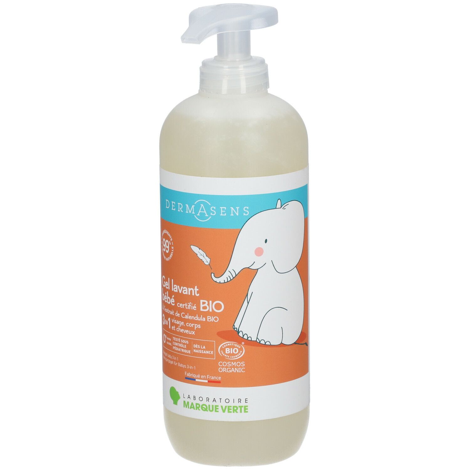 DermAsens Baby 3-in-1 Reinigingsgel Bio