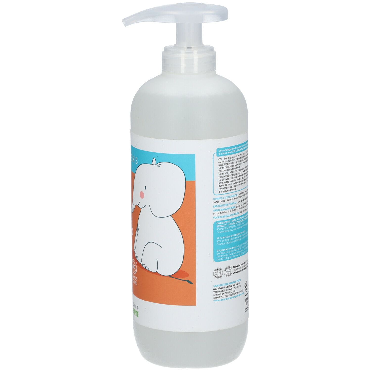 DermAsens Eau Micellaire Bébé 3 en 1 Bio