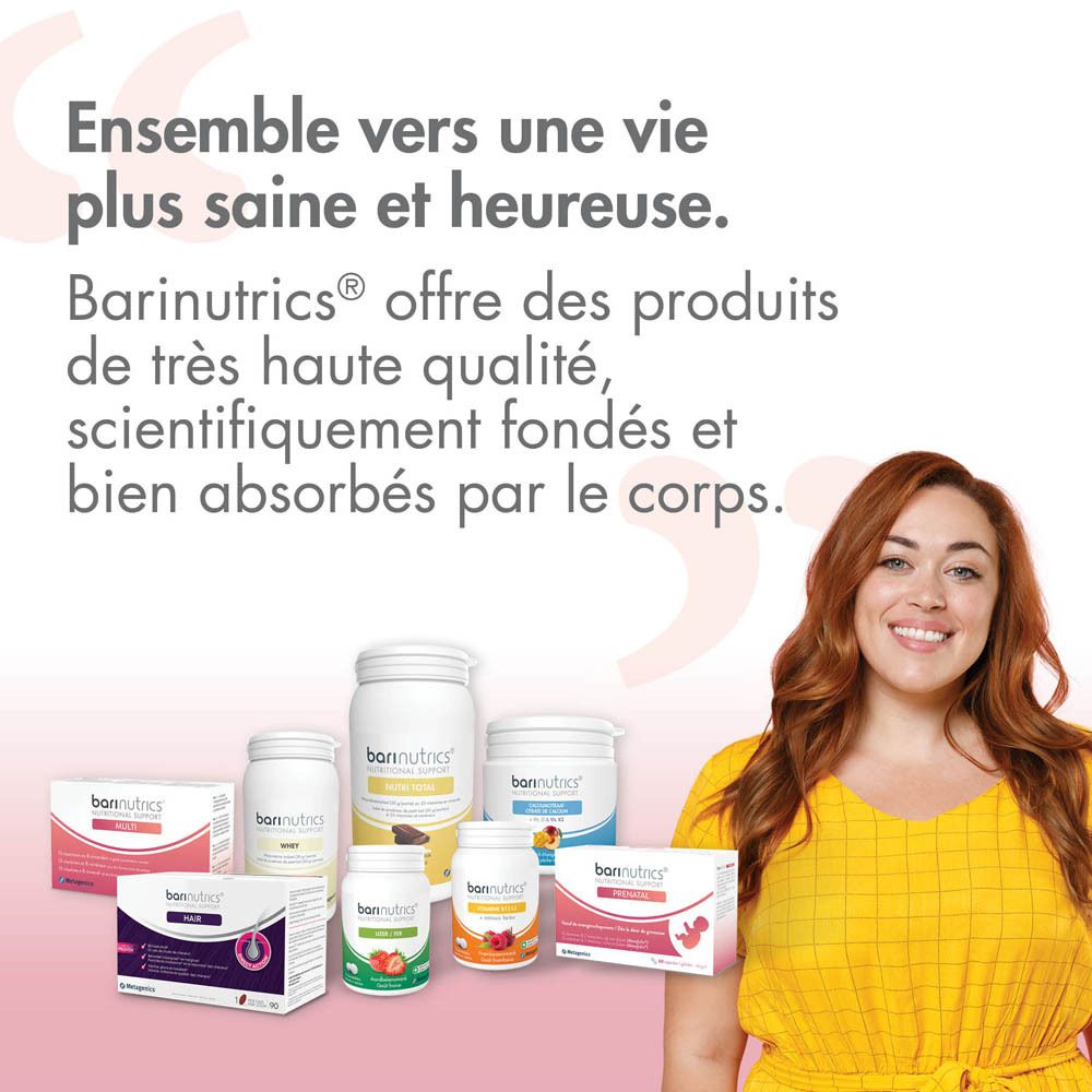Boîte BariNutrics Multi, 180 gélules. Inscription "Value Pack".