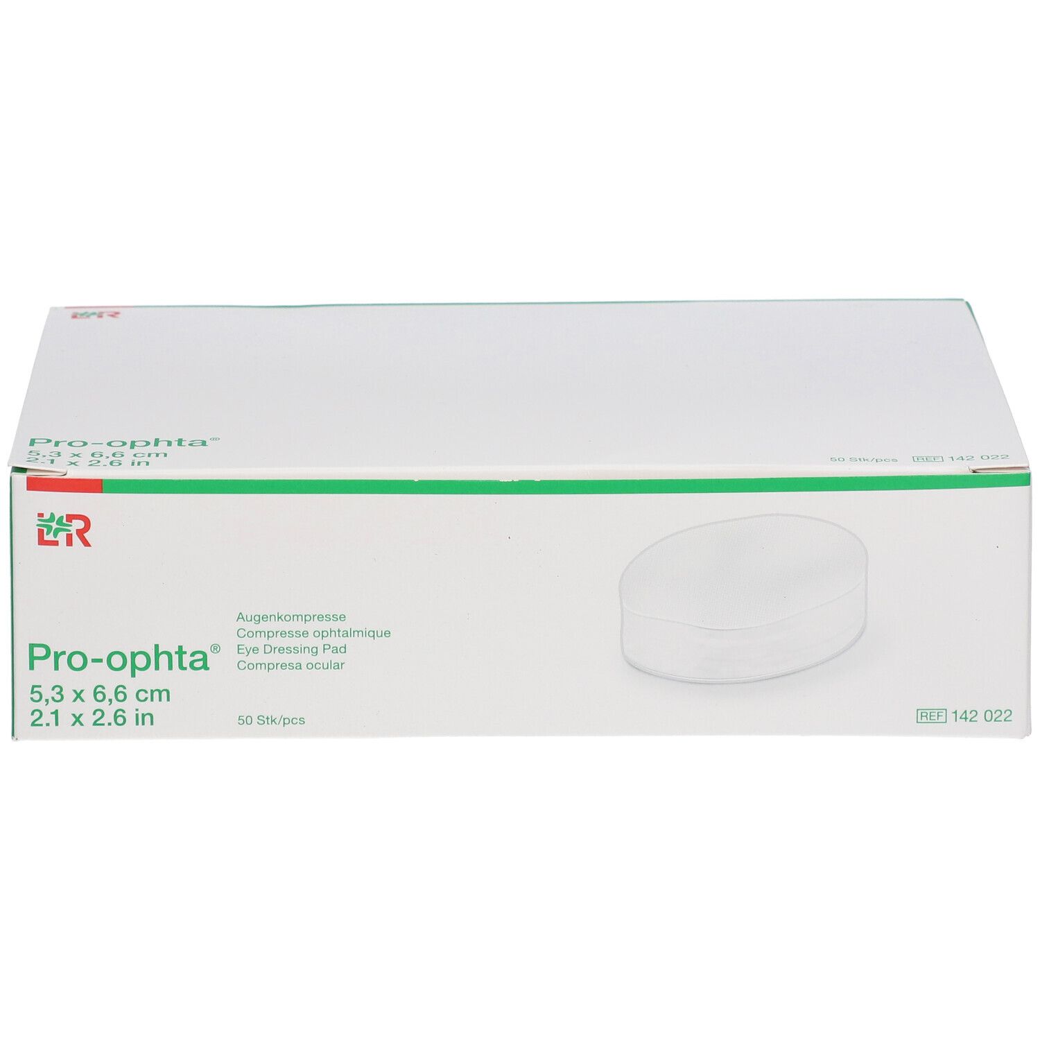 Pro-ophta® Compresses Oculaires 5,3 x 6,6 cm