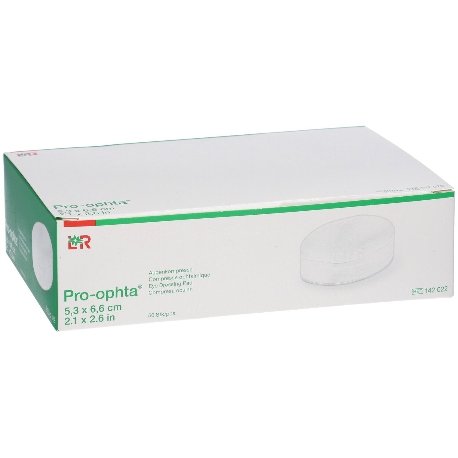 Pro-ophta® Compresses Oculaires 5,3 x 6,6 cm