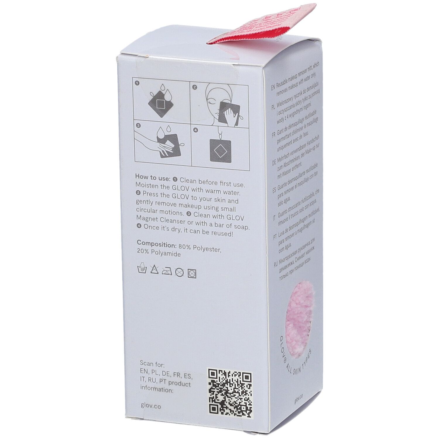 GLOV® Comfort Cozy Rosie Tous Types de Peau