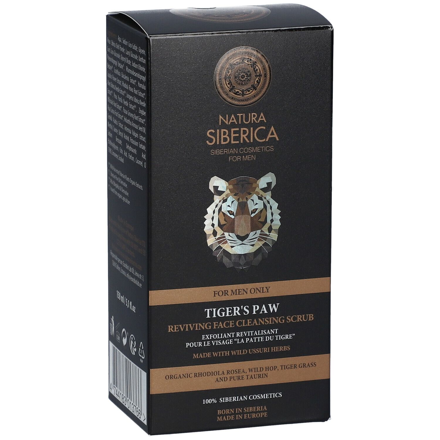 Natura Siberica Exfoliant Revitalisant Visage La Patte du Tigre