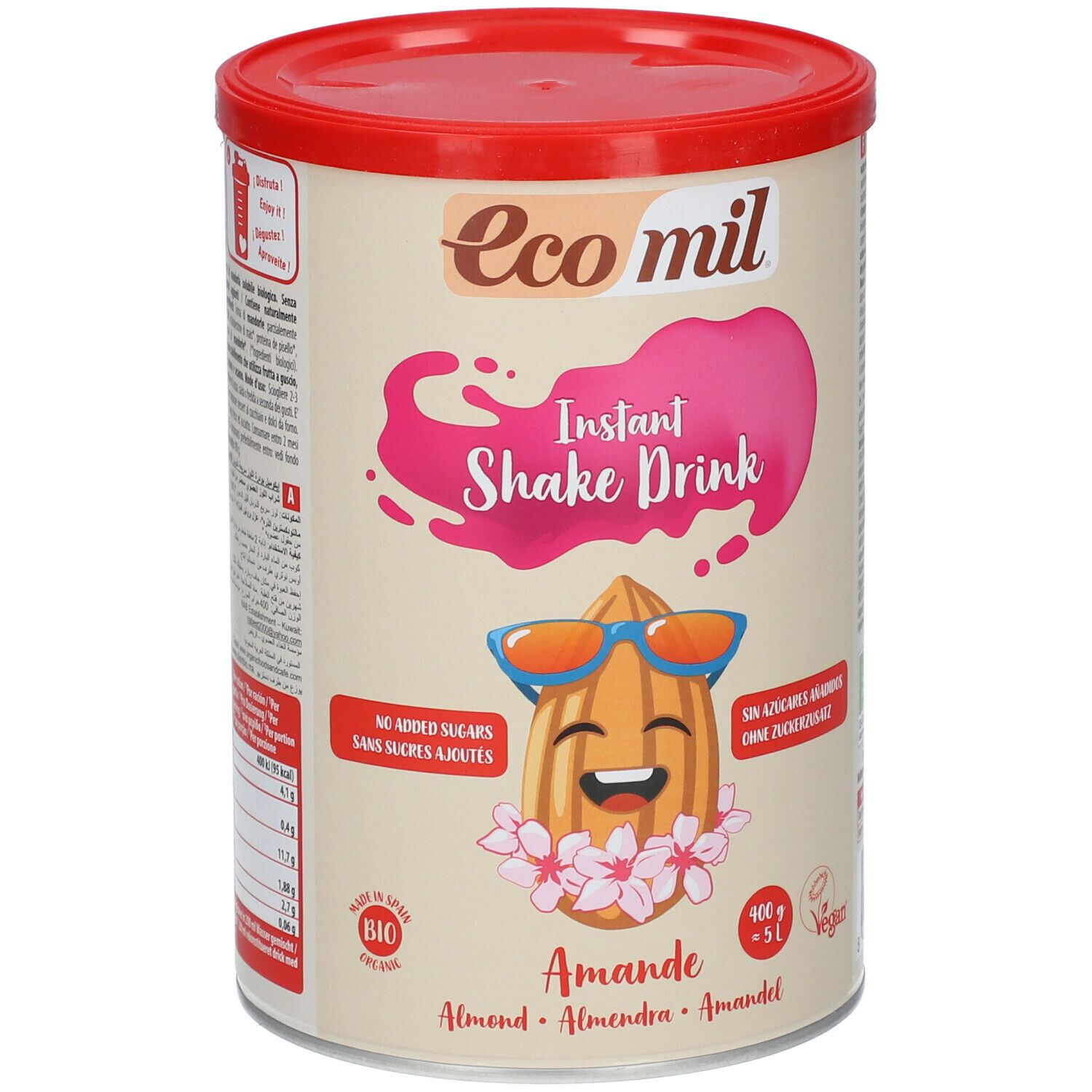 Ecomil Lait d'Amande sans Sucre
