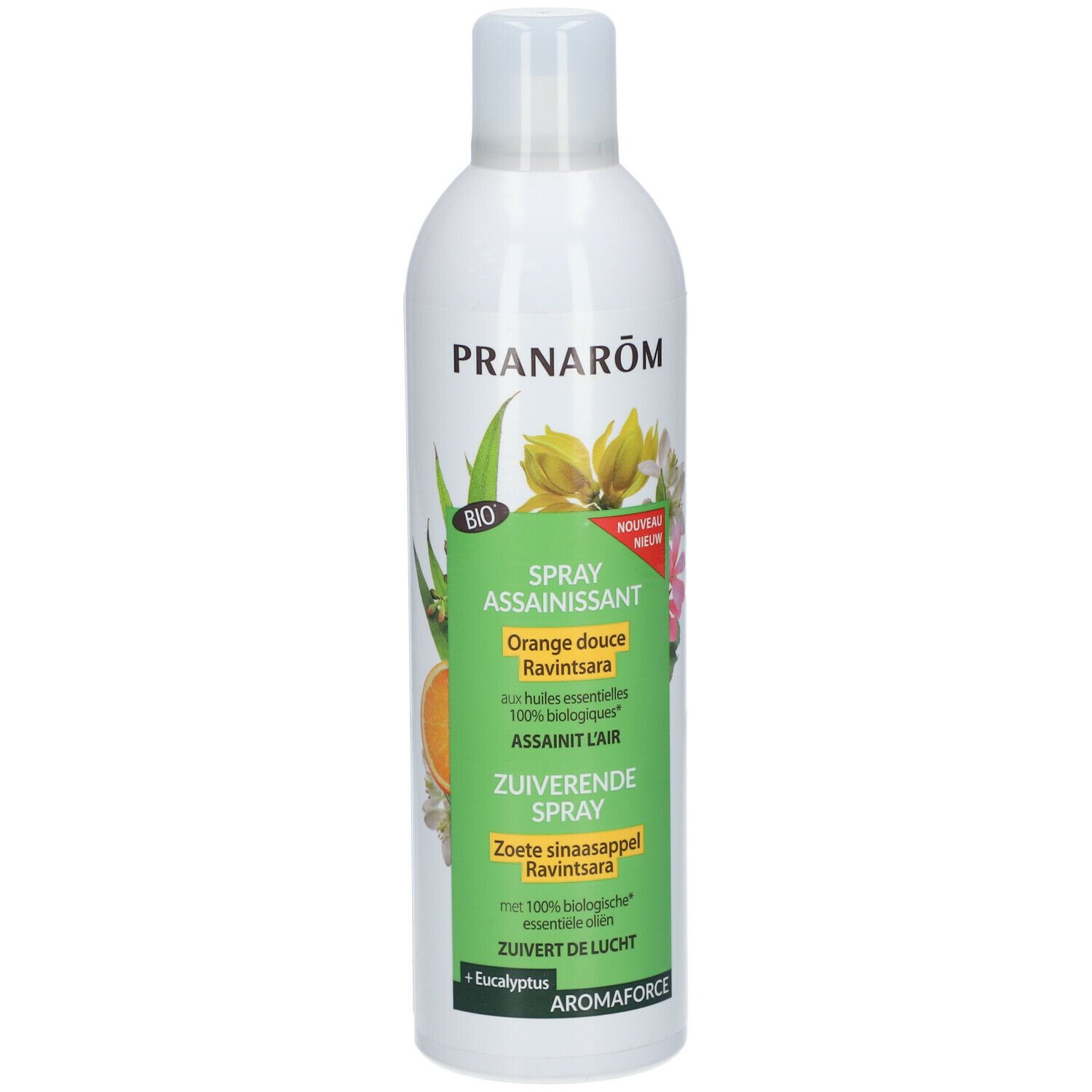 Pranarôm Aromaforce Spray Assainissant Orange Douce-Ravintsara Bio